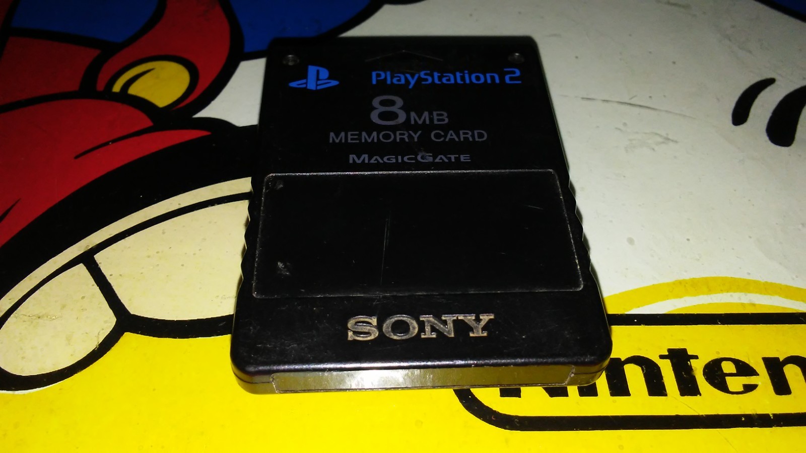 PlayStation 2 OEM 8MB Black Memory Card Official PlayStation 2