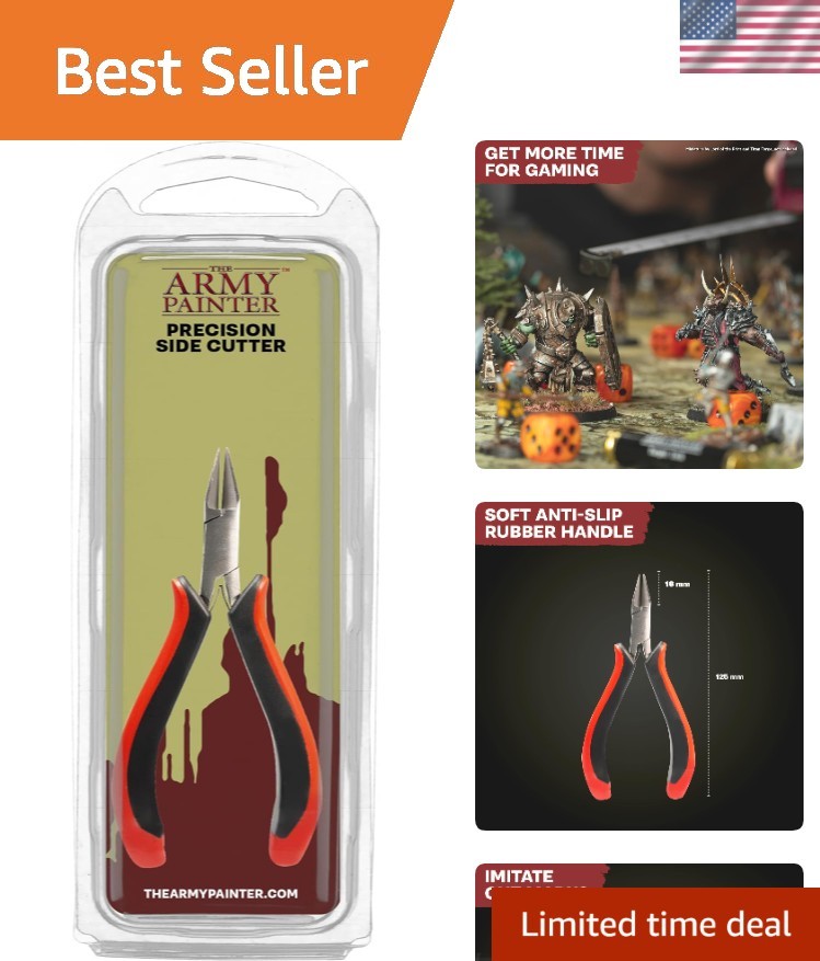 Precision Side Cutters - Essential Stainless Steel Tool for Miniature Assembly