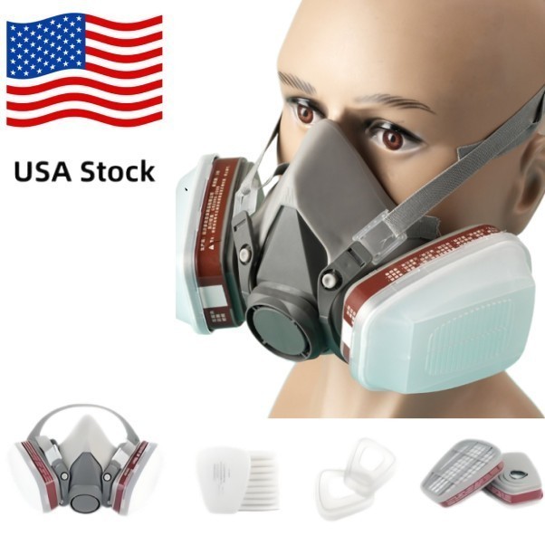 17 in1 6200 Spray Painting Anti Dust Mask Polishing Mask Pesticide Chemical Mask