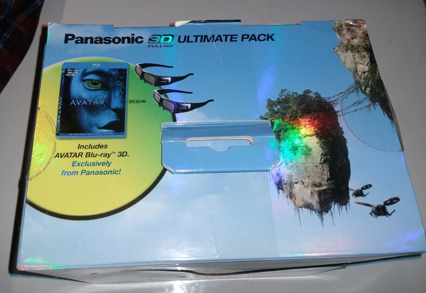 Panasonic TY-EW3D2MMK2 3D Ultimate Pack (Avatar 3D + 2 Rechargeable Glasses)