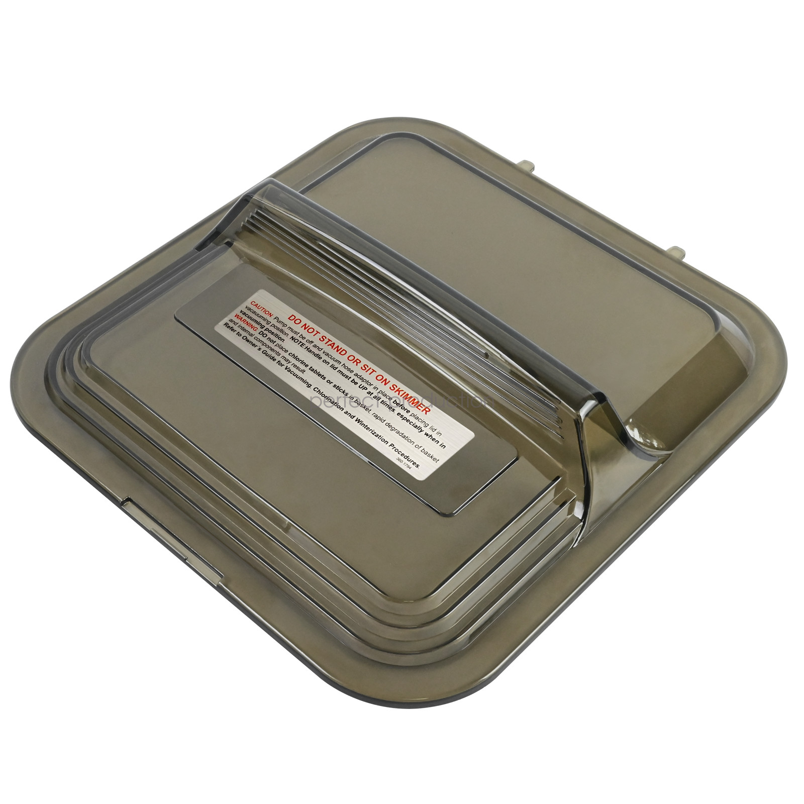 1107-1356 Deluxe Skimmer Lid Fits Doughboy Clear for Skim-Line Deluxe