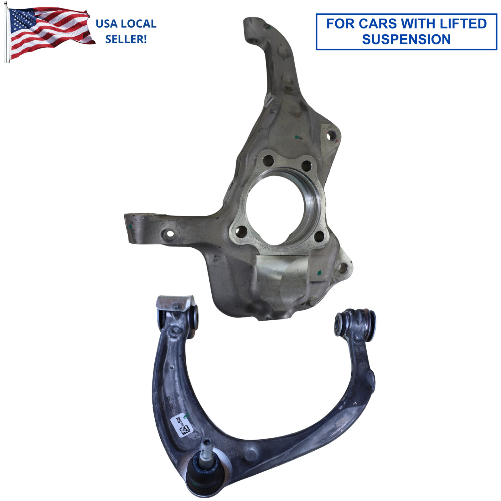 2019- 26 Silverado Sierra 1500 front upper control arm lifted spindle knuckle LH