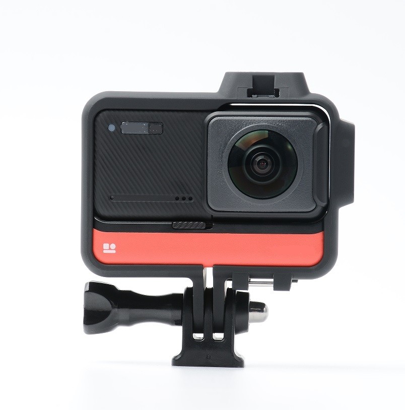 Durable Black Protective Frame Cold Shell Protective Frame For Insta360 one RS W