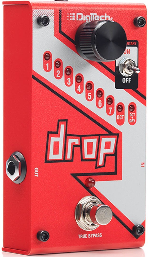 DigiTech DROP Pedal Polyphonic Drop Tuning with Momentary Control