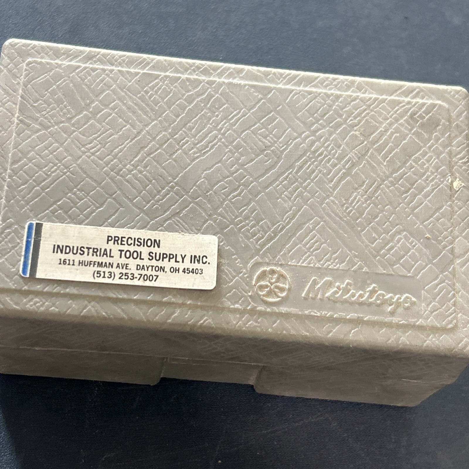 Mitutoyo 513-252 AND 513-206 Dial Test Indicator Gauge Protective Storage Case