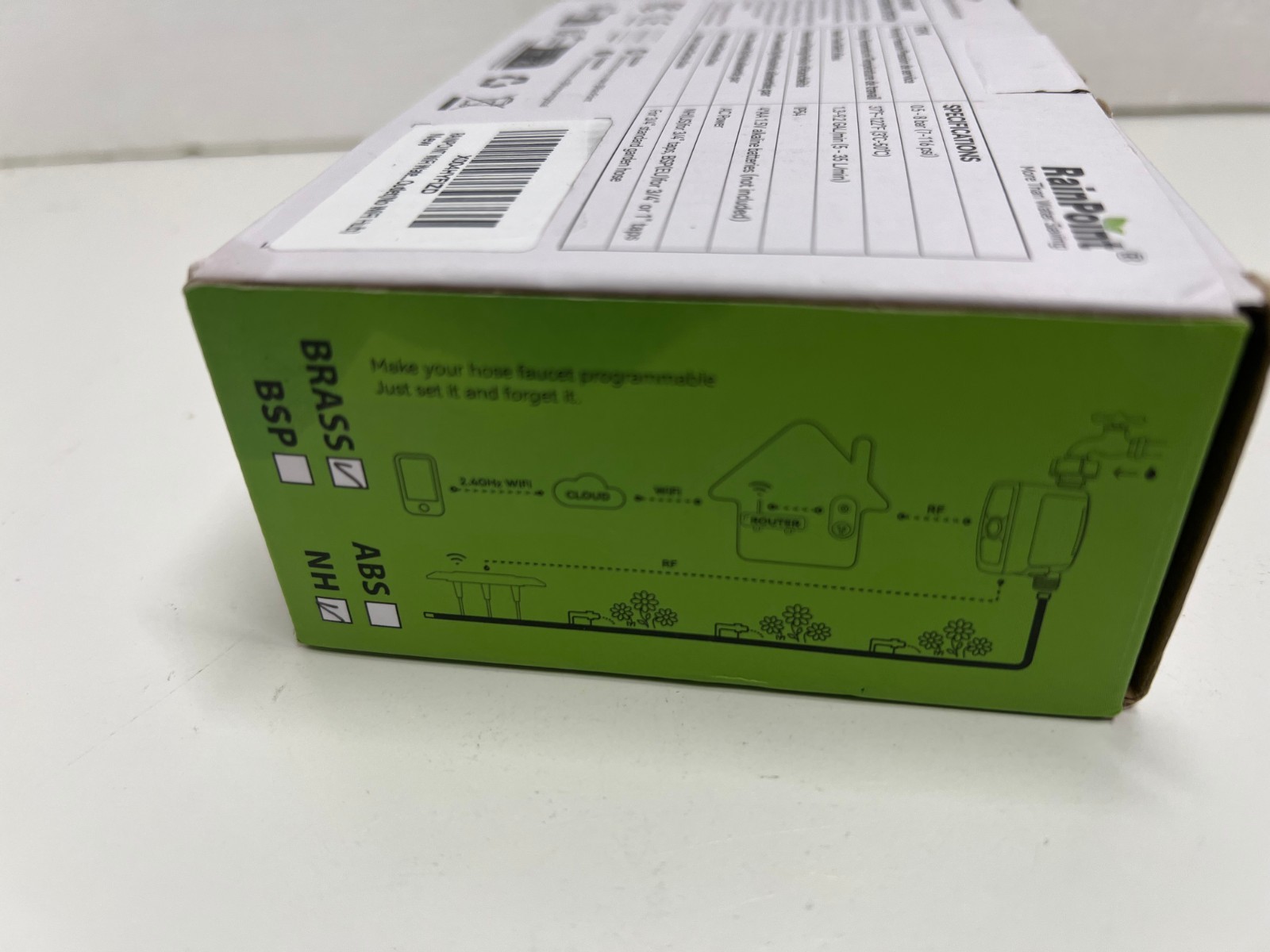 RAINPOINT WiFi Water Timer, Smart Sprinkler System Valve With APP Voice Control