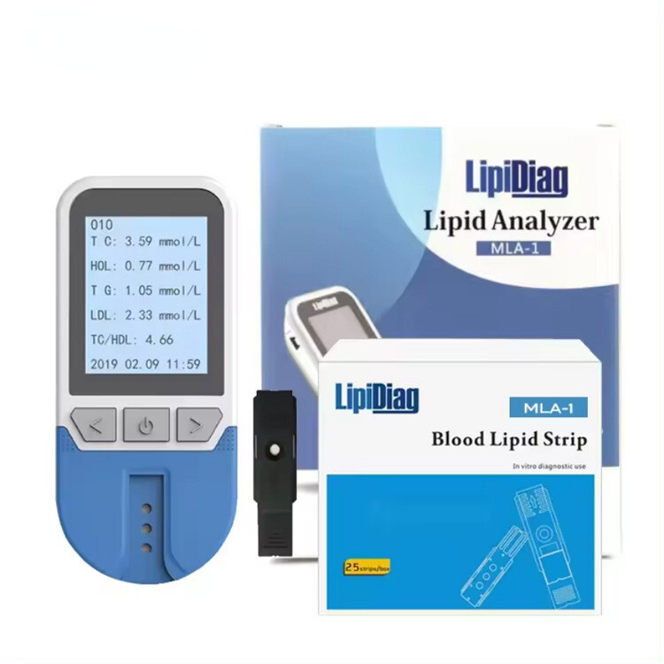 4 in 1 Panel Blood Lipid Meter Lipid Analyzer Total Cholesterol with 25pcs Strip