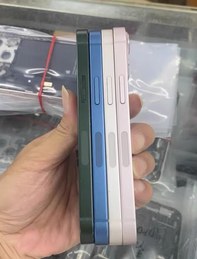 Genuine Original iPhone 13 mini Back Glass Cover Rear Housing Assembly Pulled