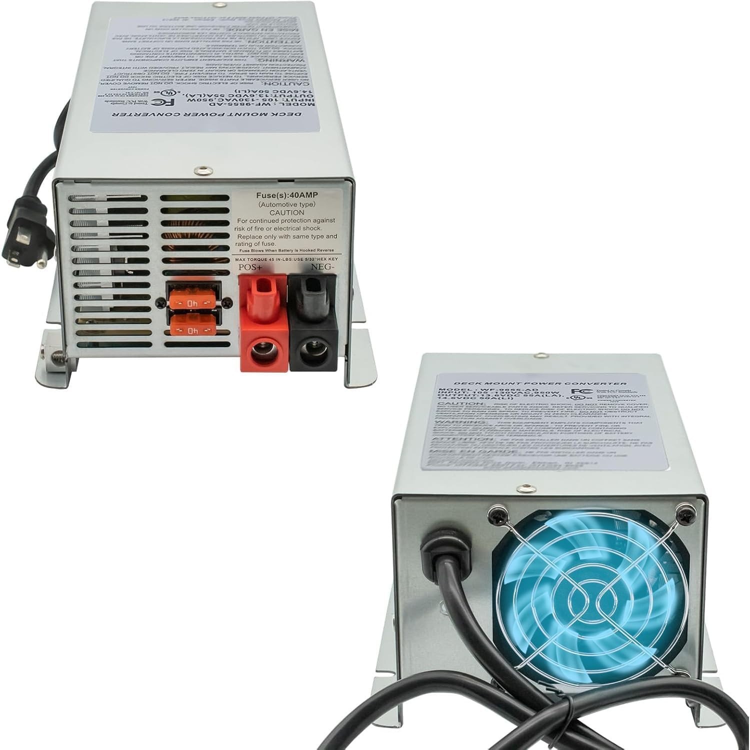 WF-9865-AD Power Converter 65 Amp Converter/battery Charger for RV truck camper