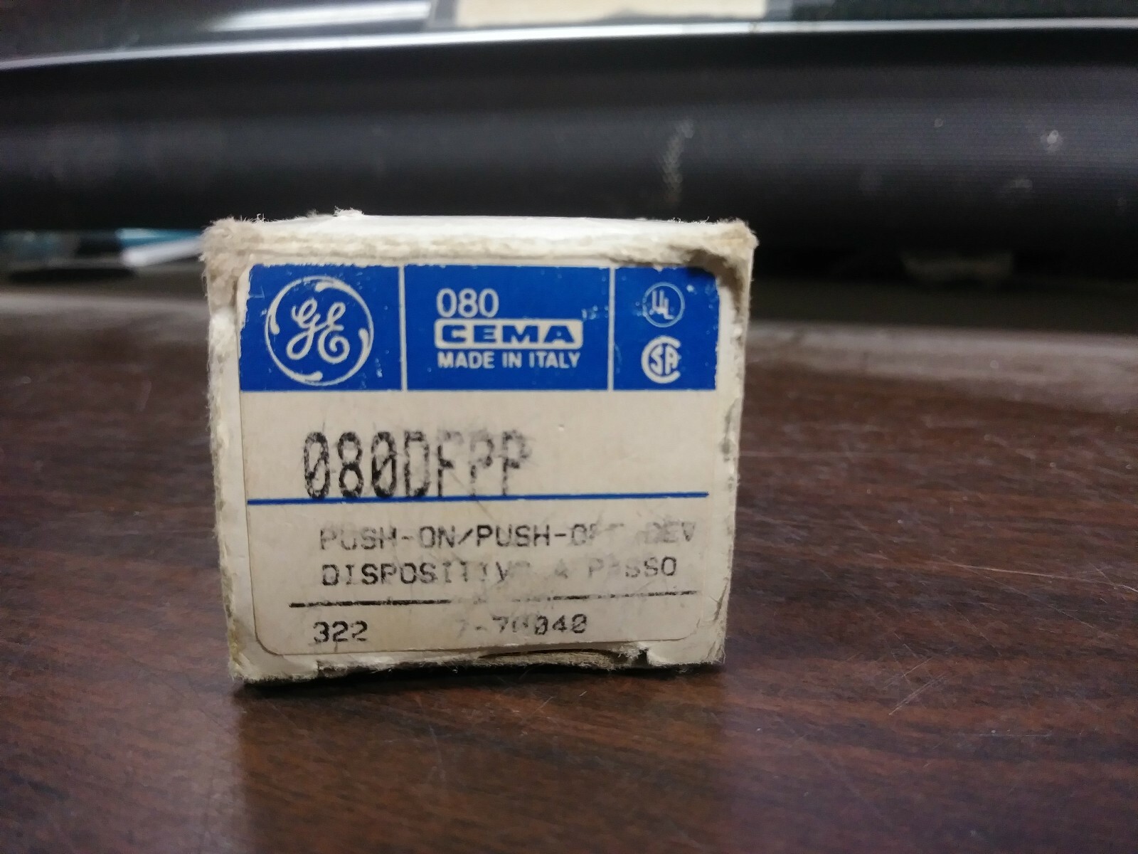GE GENERAL ELECTRIC 080DFPP CONTACT BLOCK PUSHBUTTON NEW IN BOX