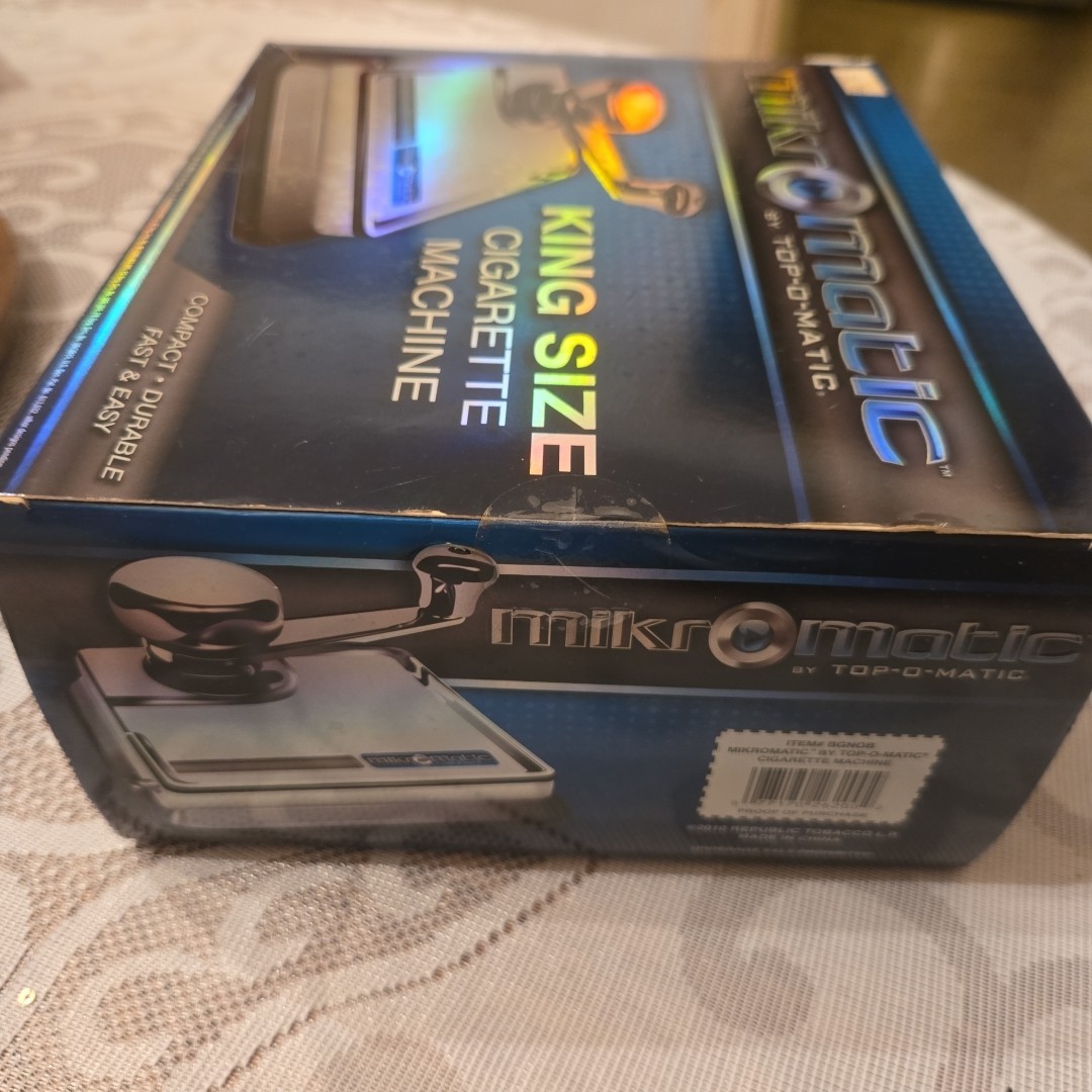 Mikr Matic King Size Cigarette Machine