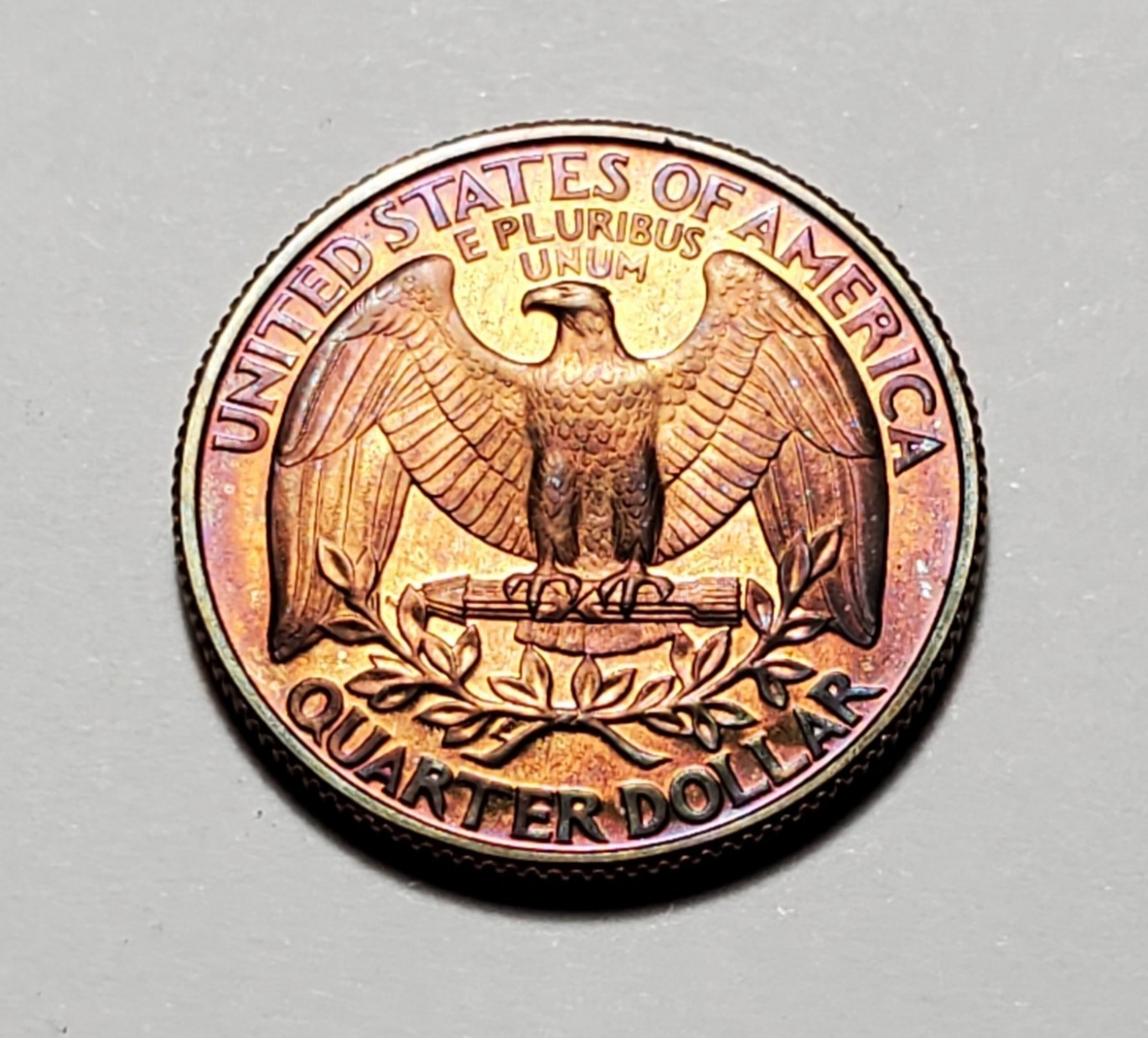 TONED 1994 S WASHINGTON QUARTER CLAD PROOF UNC #P3755