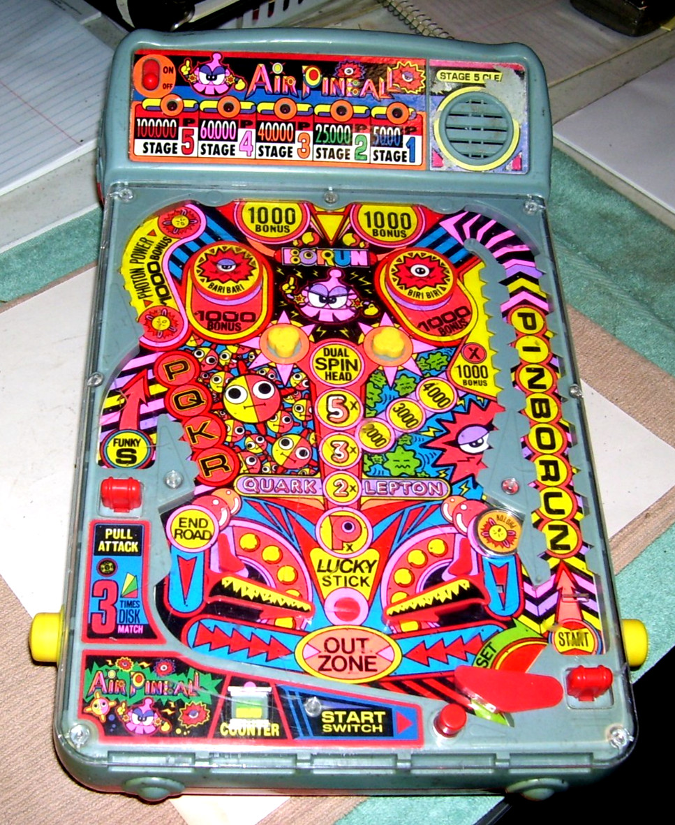 Air Pinball Tandy Radio Shack Table Top Game Vintage Retro Toy 60-2559 - WORKS