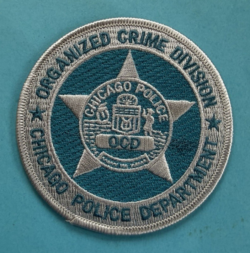 CHICAGO POLICE ORGANIZED CRIME DIVISION PATCH