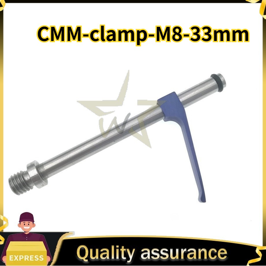 CMM Clamp Fixtures Tension Clamp & Inspection Tooling M8 Thread 33mm Long