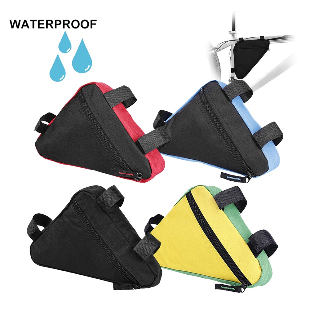 Bicycle Frame Bag Triangle Bike Bag Waterproof Bicycle Storage Under Tube Bag