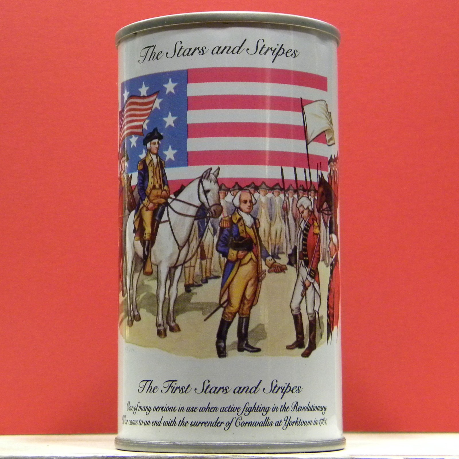 Graf's Soda Can The First Star Stripe Flag Graf's Milwaukee Wisconsin Sc351 H/G