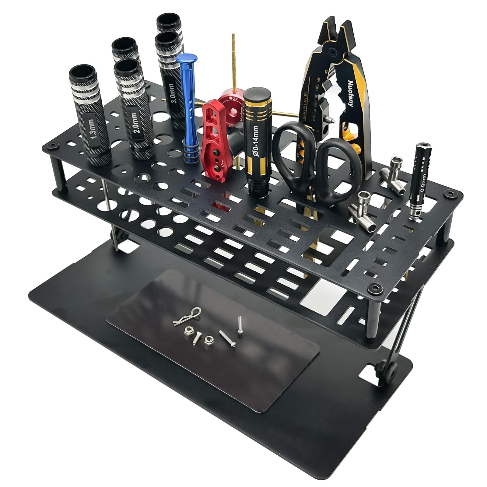 Screwdriver Organizer Holder Angle and Height Adjustable Screwdriver Storage ...