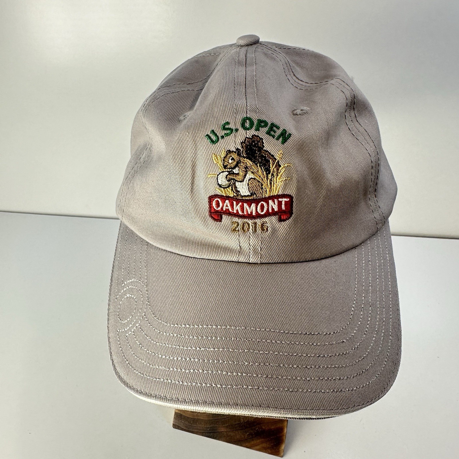 US Open Oakmont 2016 Hat w/Ball Marker Adjustable Strapback Dad Golf Cap USGA
