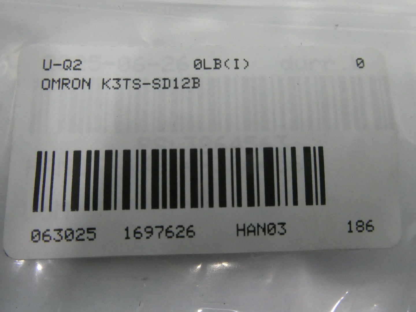 Omron K3TS-SD12B Linear Digital Panel Meter 12-24v-dc