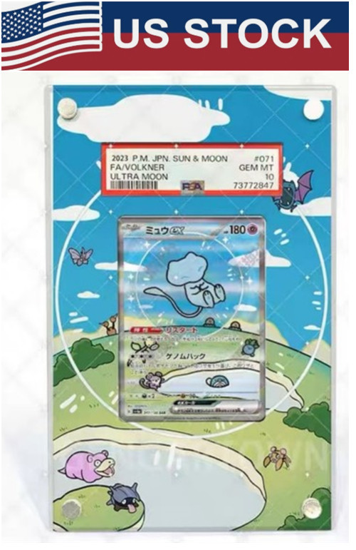 Pokémon Mew ex 232/091 Premium Screwdown Card Holder Extended Protect Case