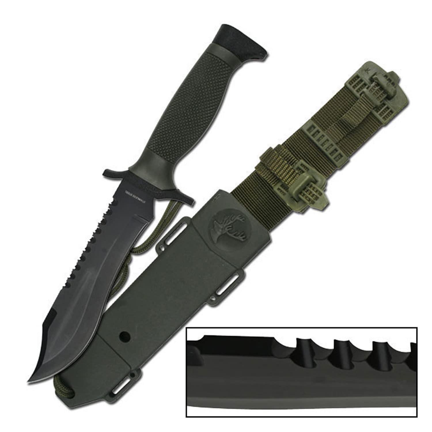 Survivor HK-6001 Survival Knife 12-Inch Overall,Factory Manufactured