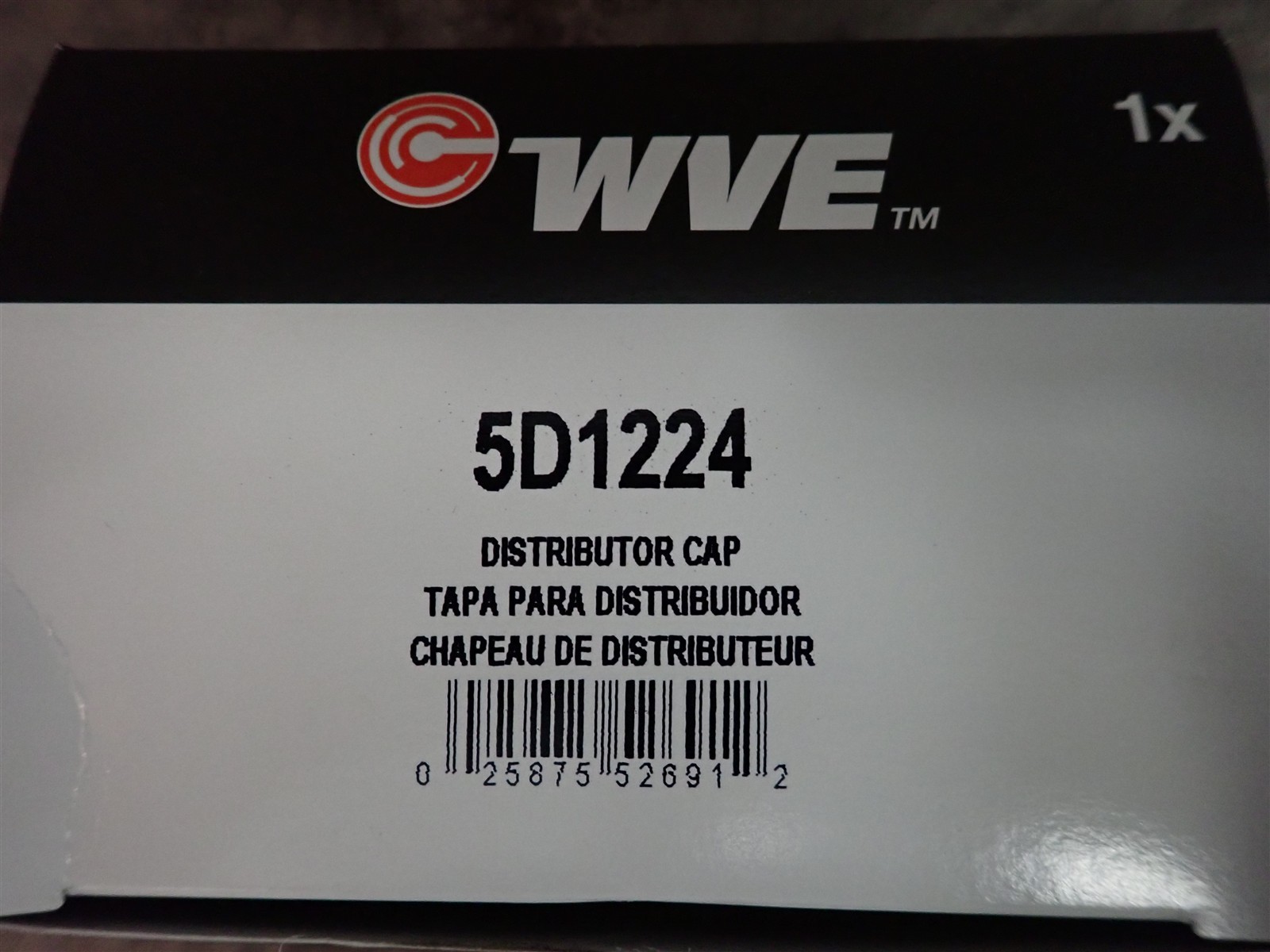 NEW WVE 5D1224 Distributor Cap (G218)