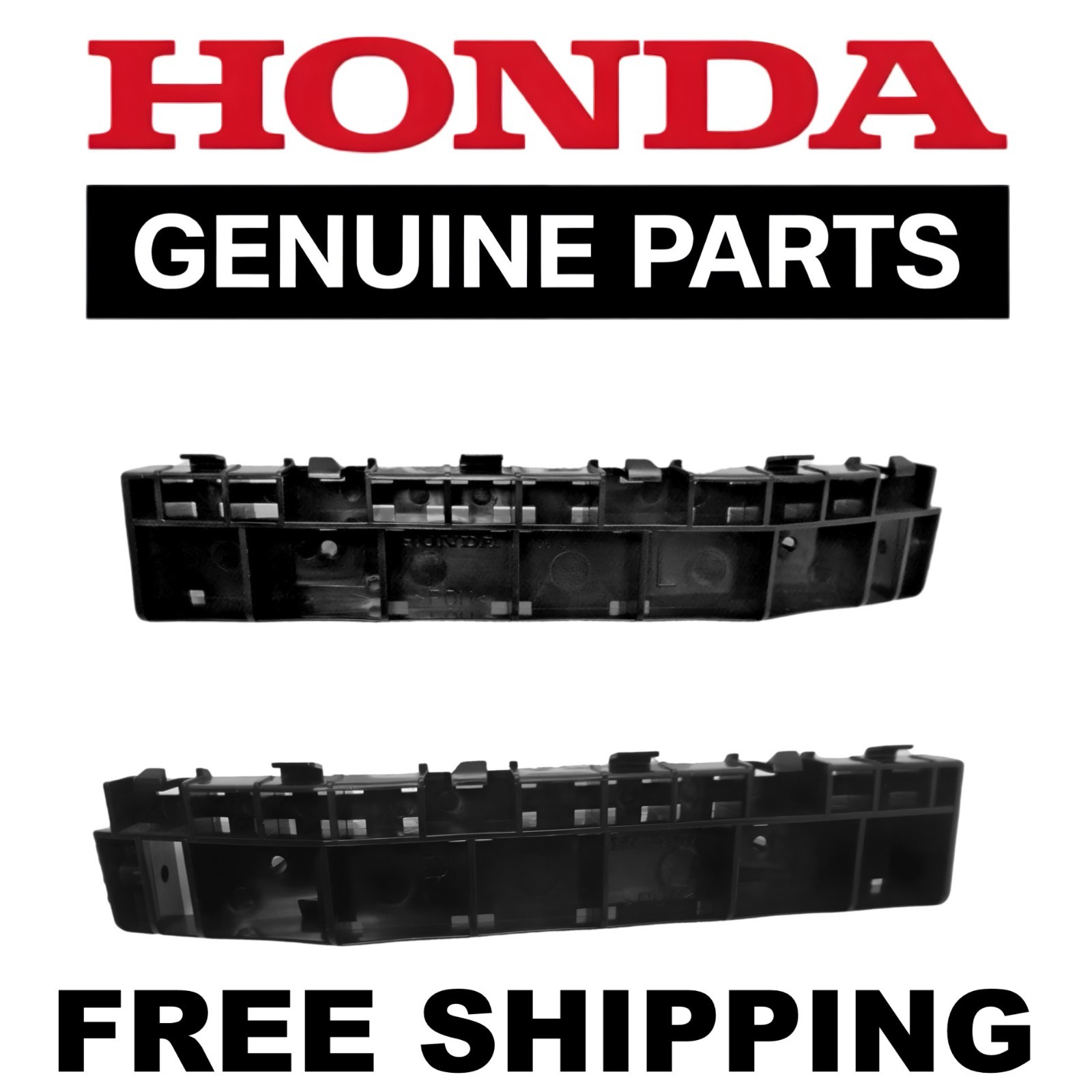 NEW OEM 08-12 HONDA ACCORD COUPE FRONT BUMPER DRIVER PASSENGER FENDER BRACKET