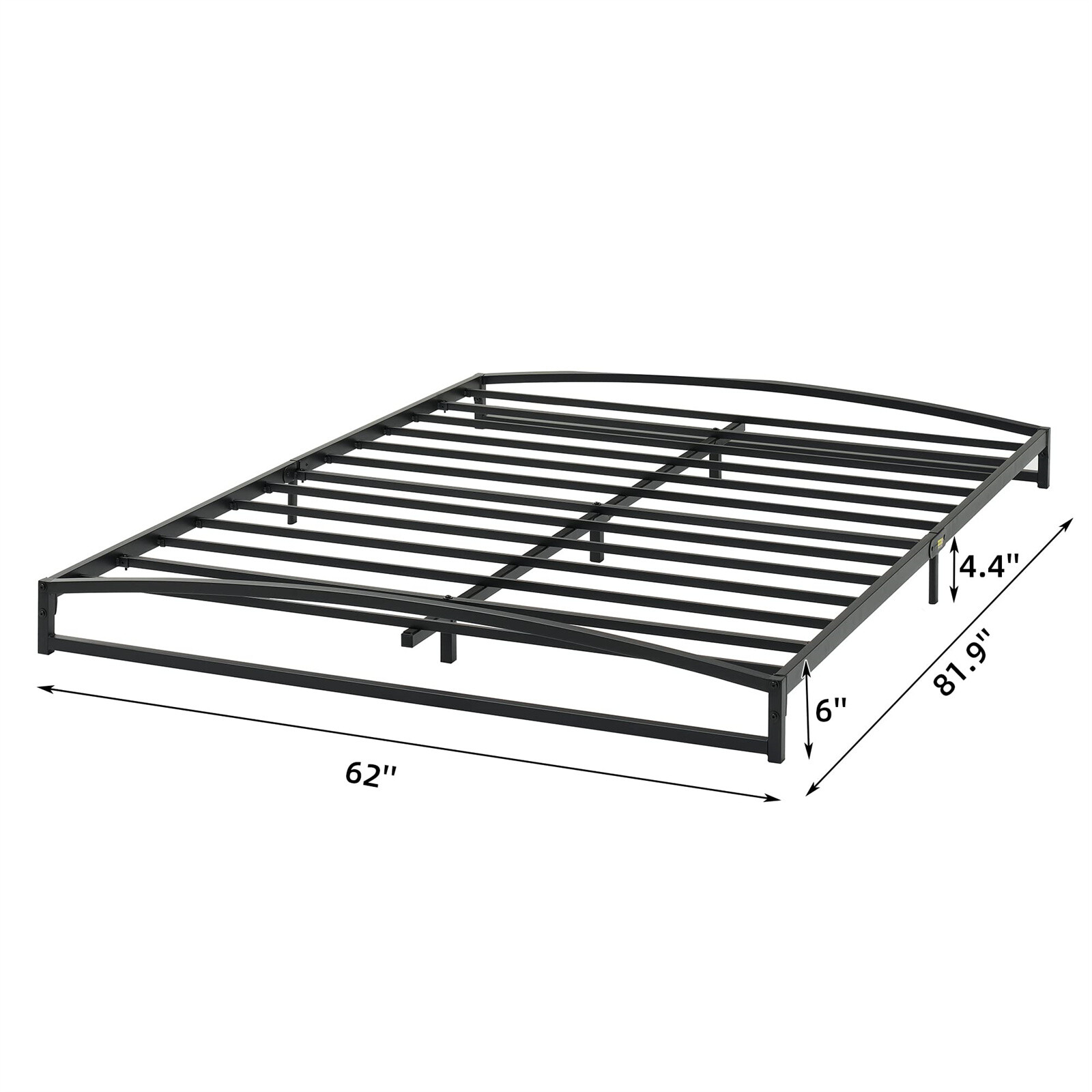 ✅Queen Low Pltform Metl Bed Frme 6 Inch Hevy Duty Metl Queen Bed Frme