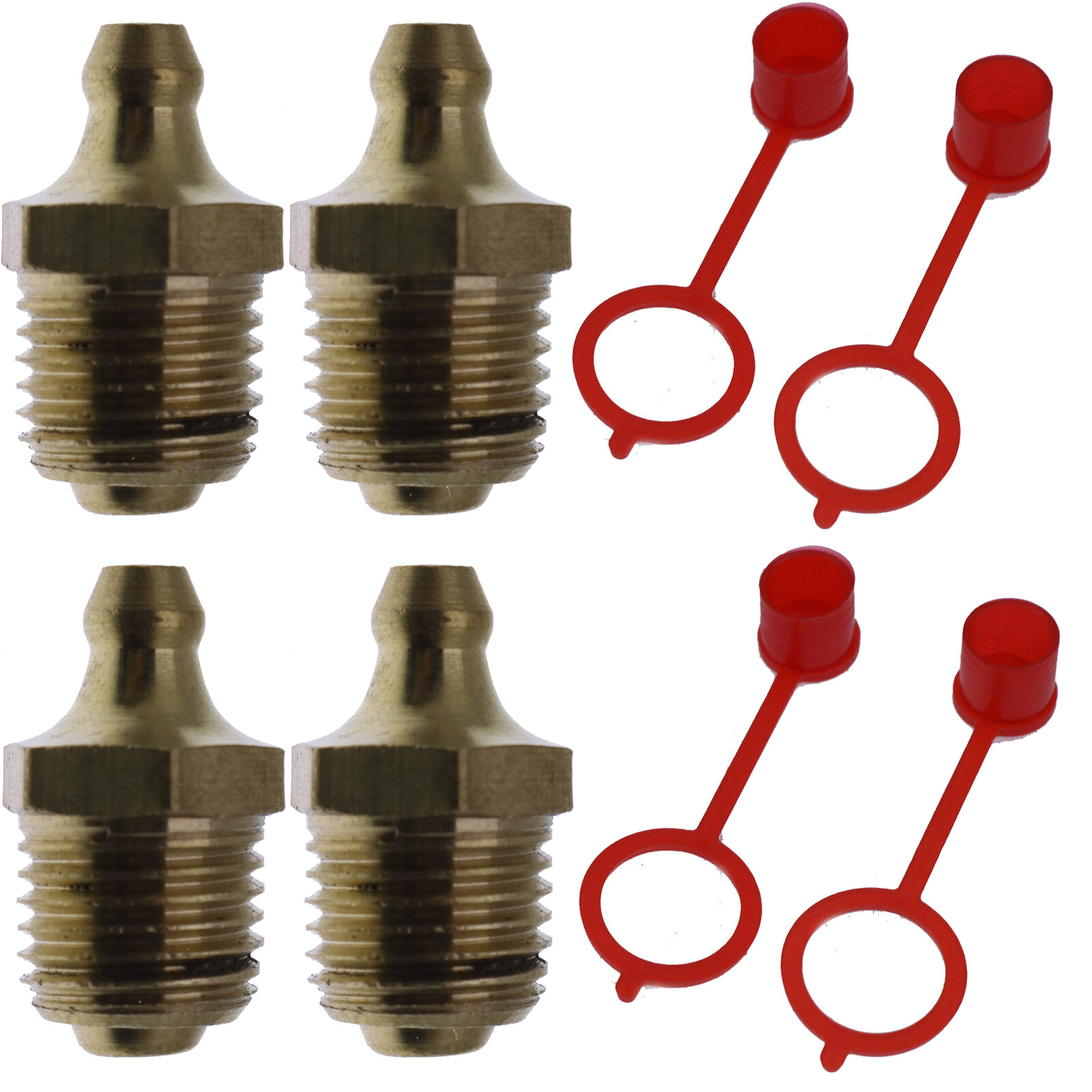 4PCS For Bobcat 753 751 763 773 843 853 863 864 Skid Grease Zerk Fitting 743332
