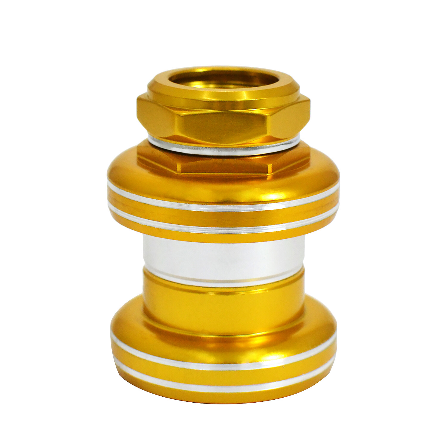 YST Old School BMX 1" Threaded Bike Headset 32.5 cups 26.4mm , Gold