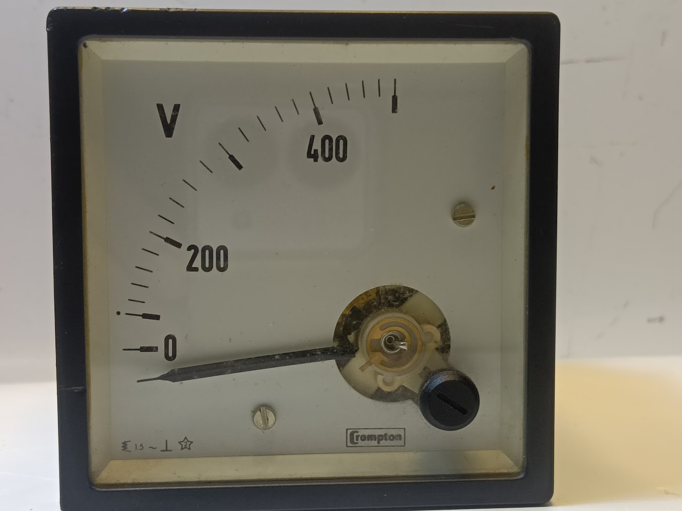 Crompton T24802V6SF9F Voltmeter 0-500V 8939/ C58 52/88 Genuine Marine Spare