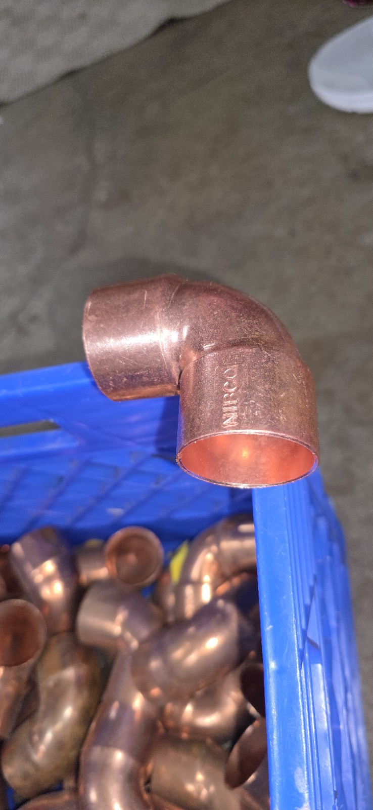 Nibco 907 1-1/2" CXC WROT COPPER 90°