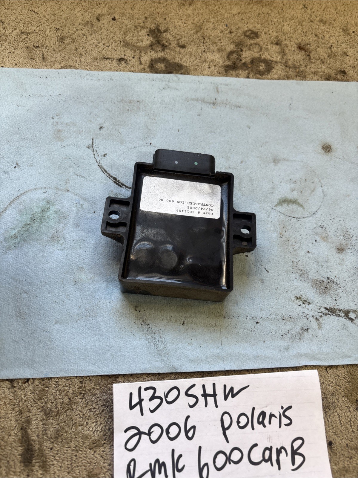 2006 Polaris RMK 600 computer ECU brain’s 430