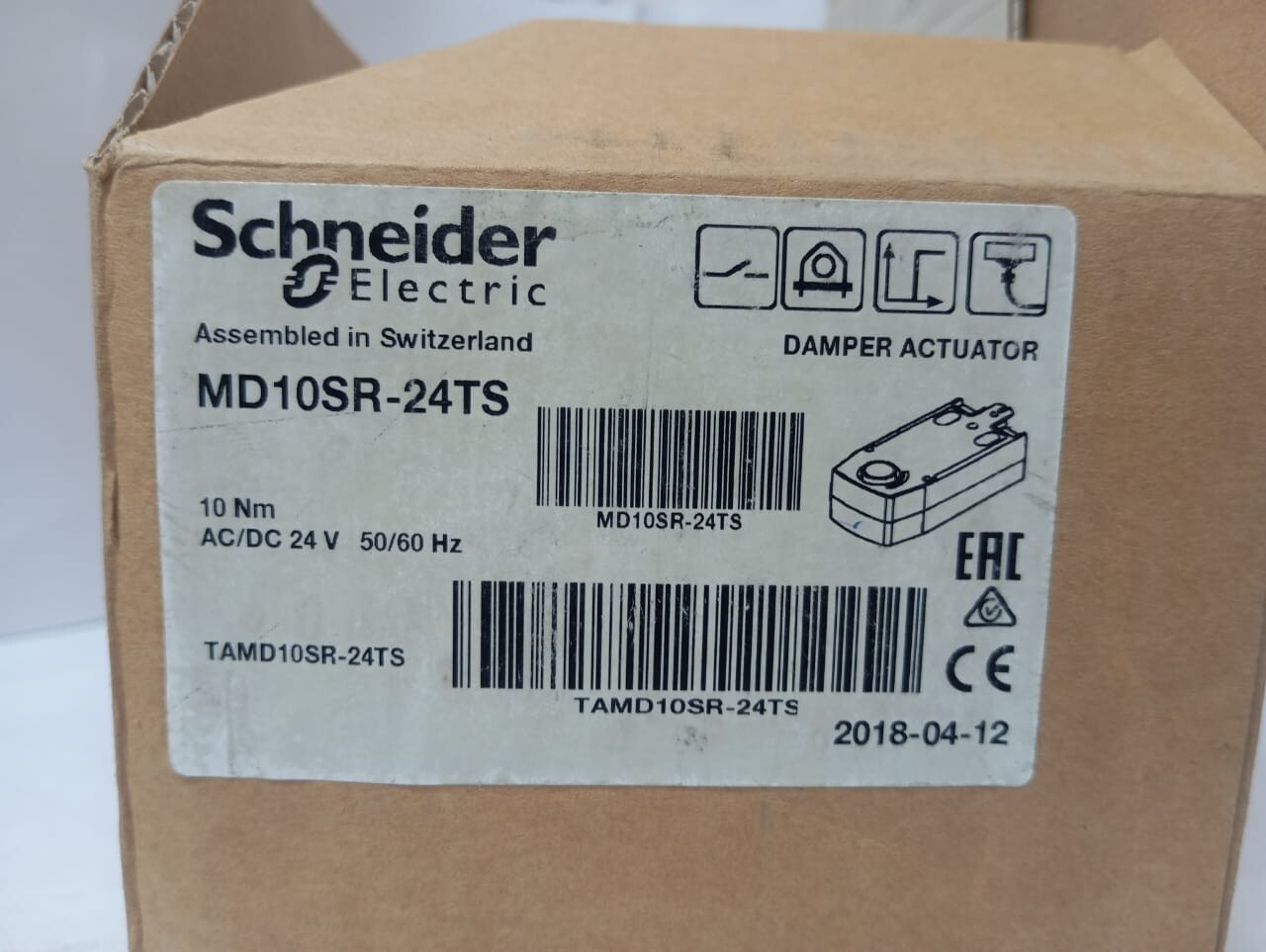 Schneider Electric / Damper Actuator / MD10SR-24TS