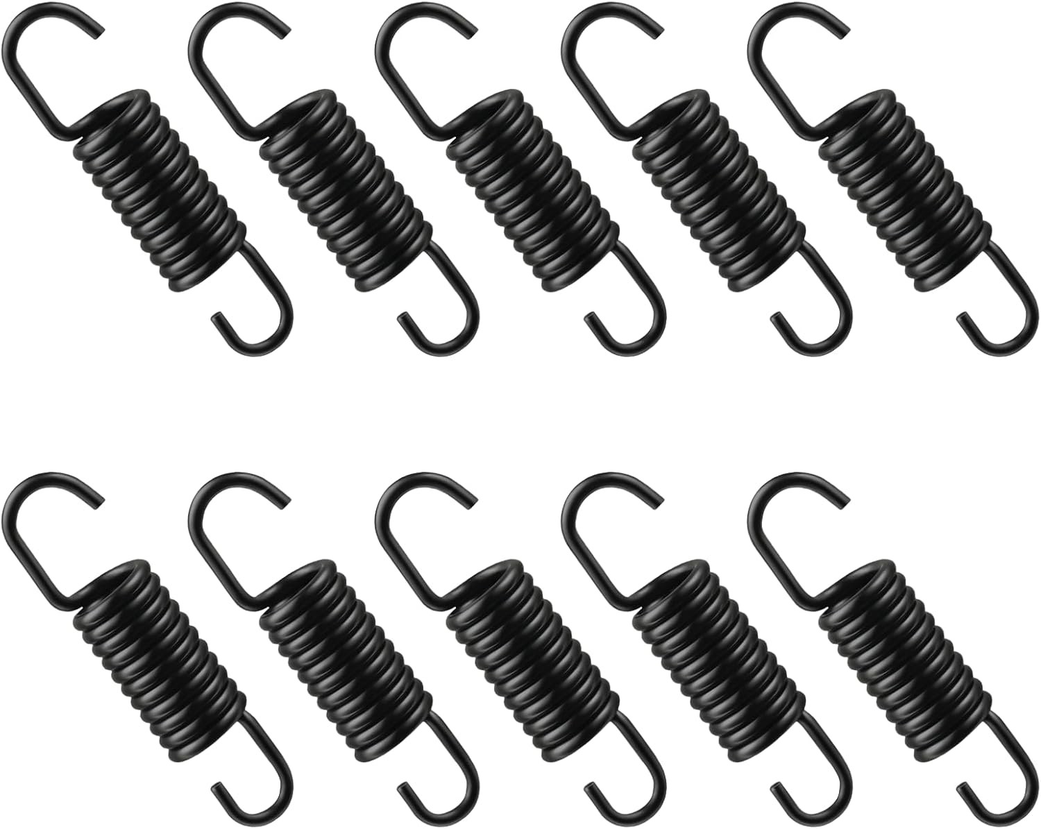 10 Pack 2-1/4 Inch Recliner Spring, Durable Tension Springs for Recliner Sofa