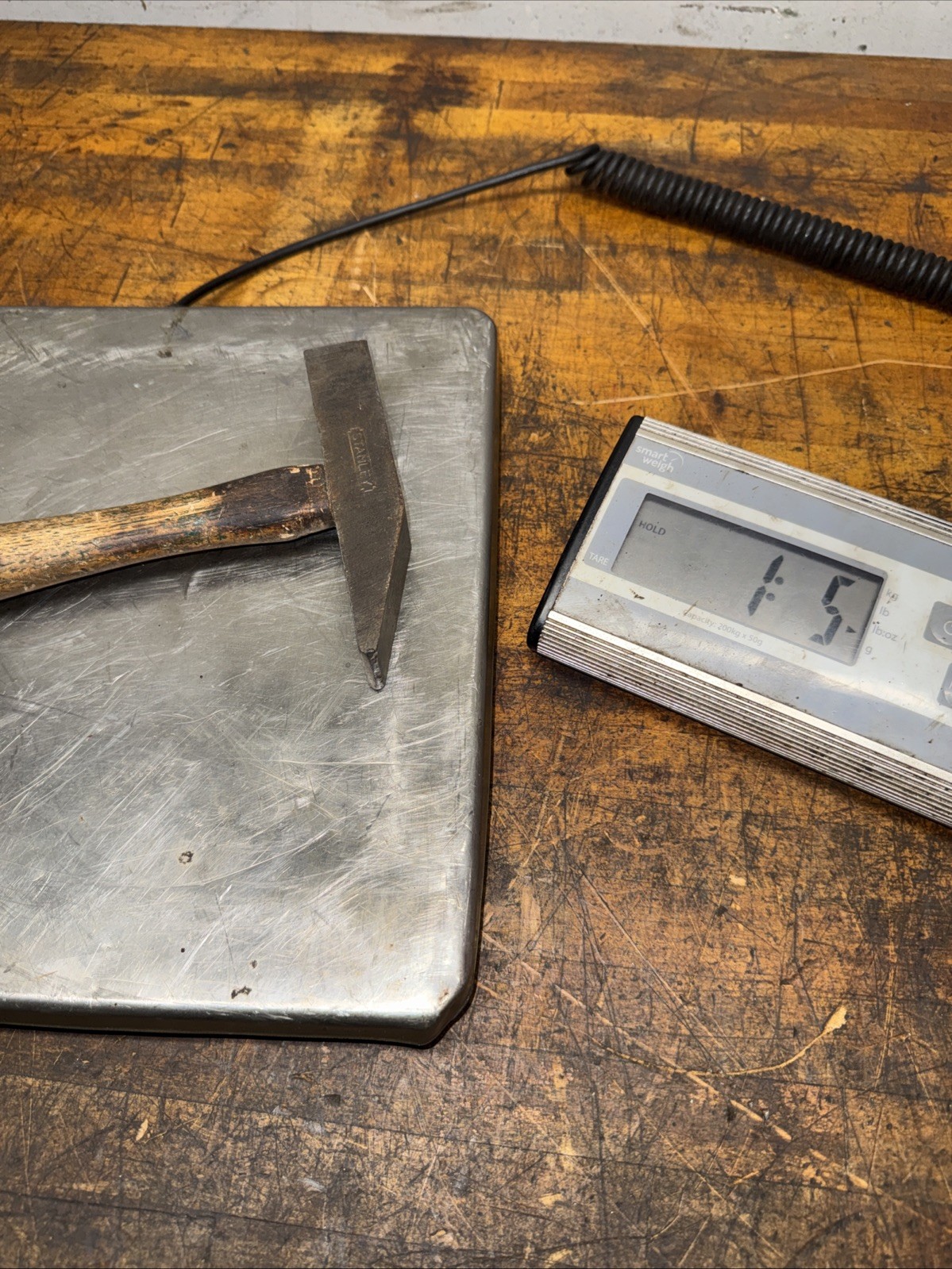 Vintage Stanley Tinners RIVETING Hammer