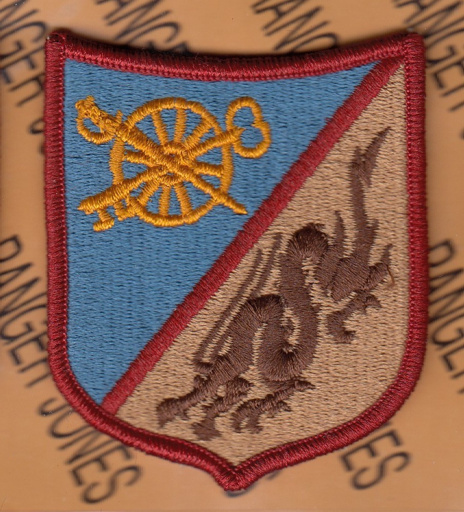 US Army 23rd QM Quartermaster Command ~3" uniform shoulder patch m/e B