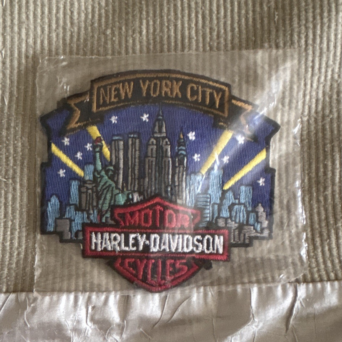 Harley-Davidson Motorcycles New York City Licensed Patch