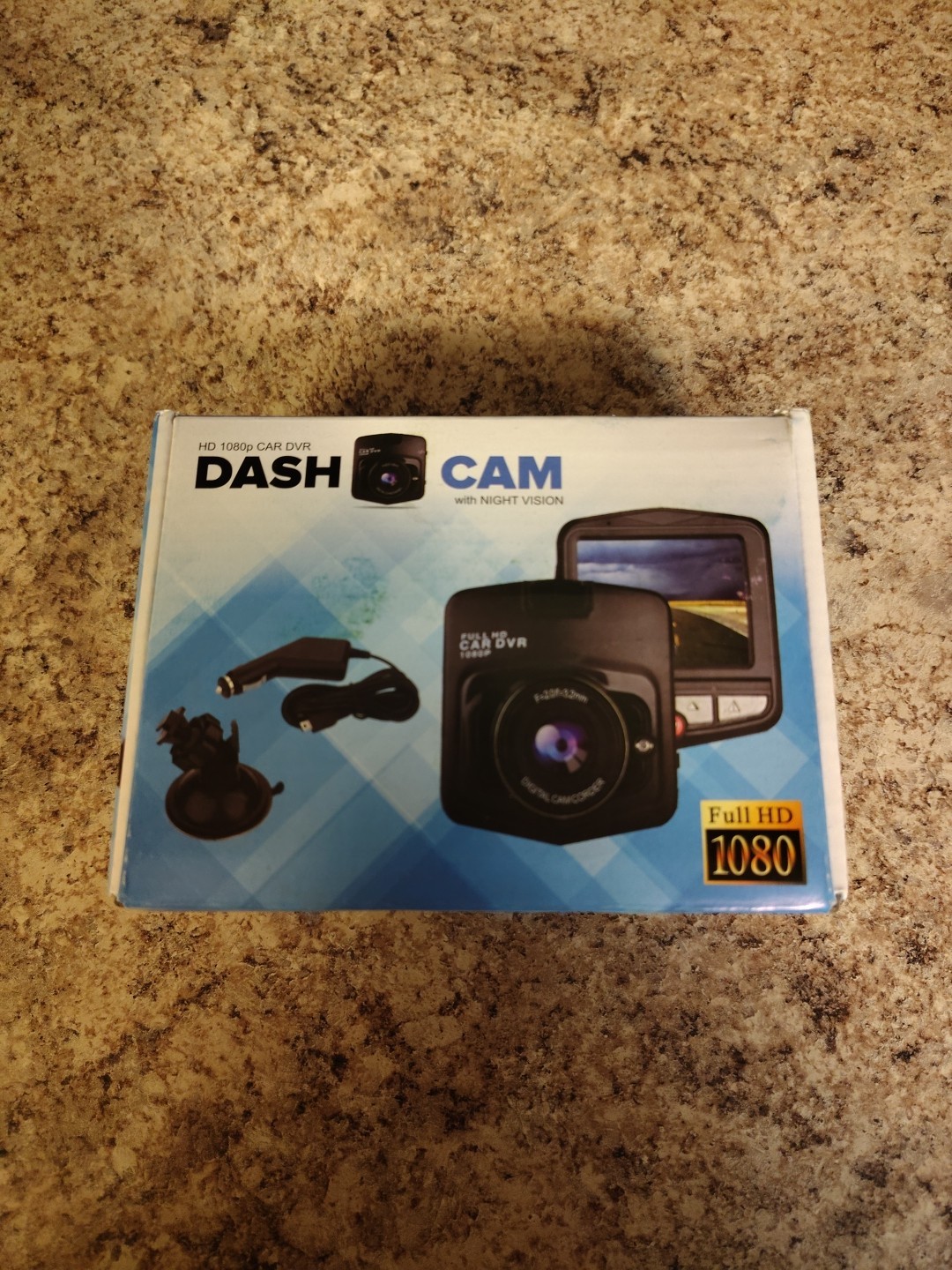 HD 1080P Dash Cam with Night Vision – Full HD Car DVR Camera NEW OPEN BOX