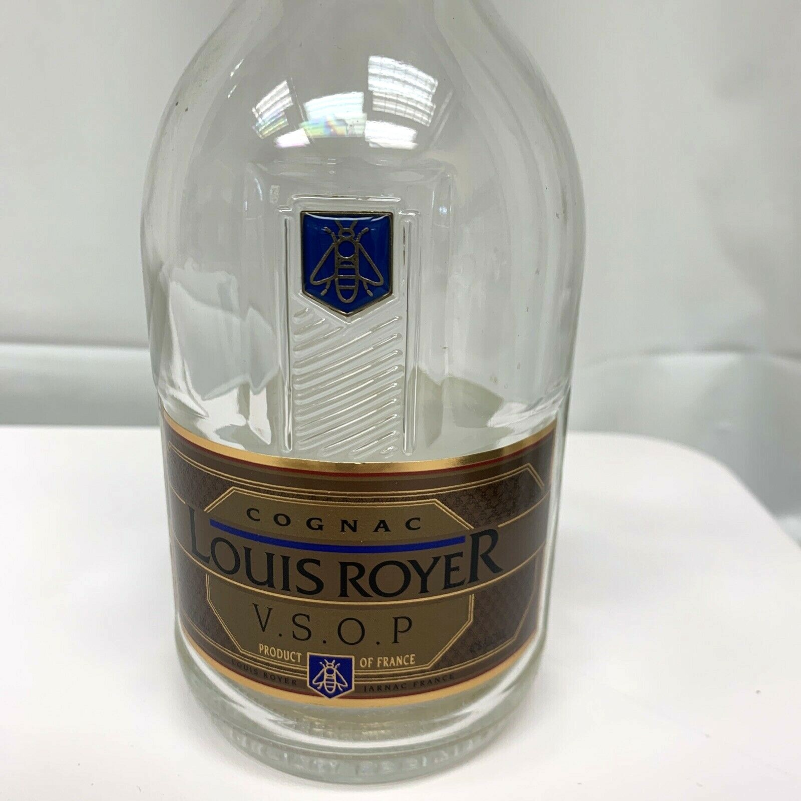 Louis Royer V.S.O.P Cognac Empty Bottle for Bar Display 750ml