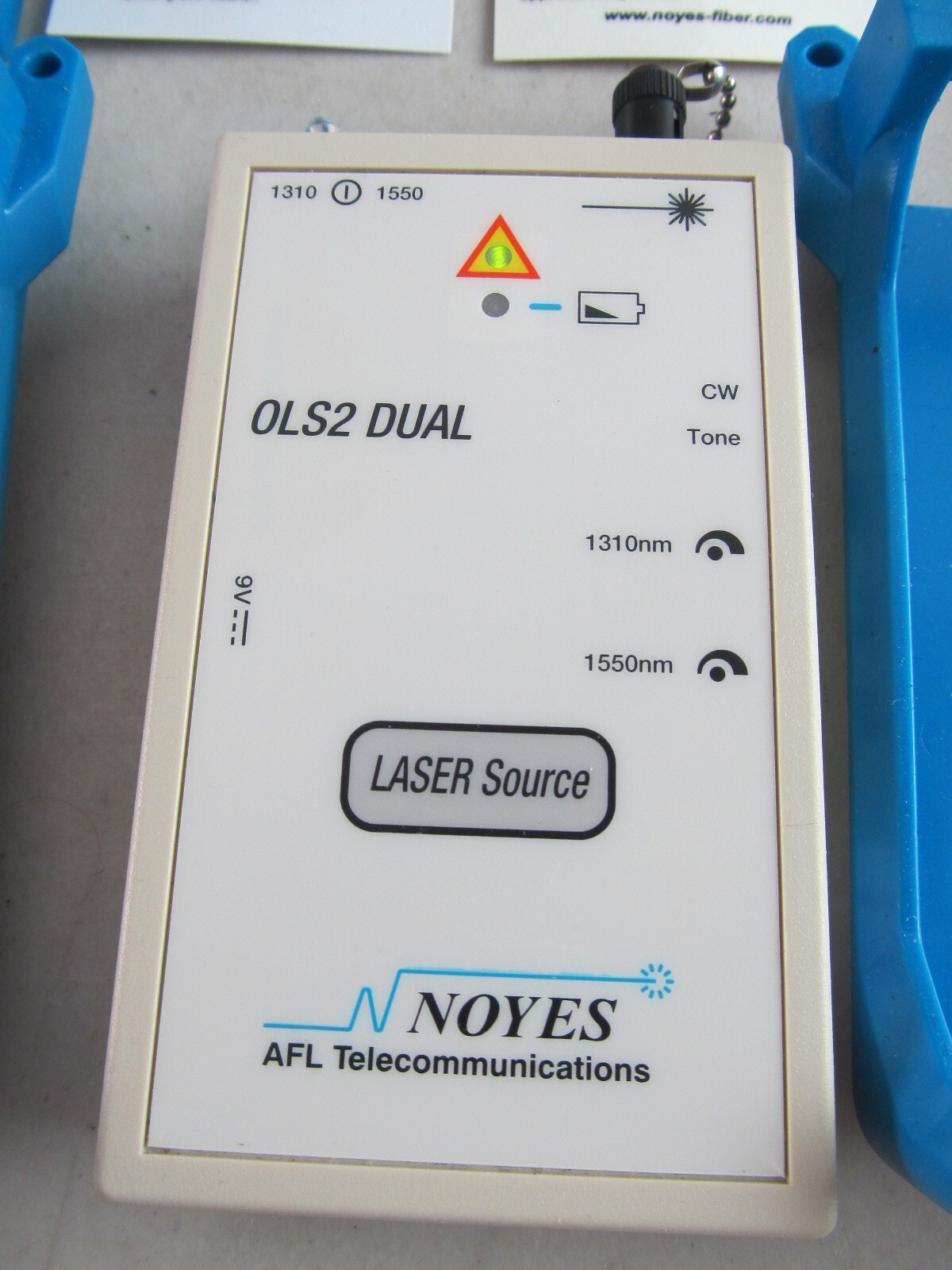 NOYES FIBER OPTIC TEST EQUIPMENT OLS 1 DUAL + OLS 2 DUAL + OPM5-2C w/ Case