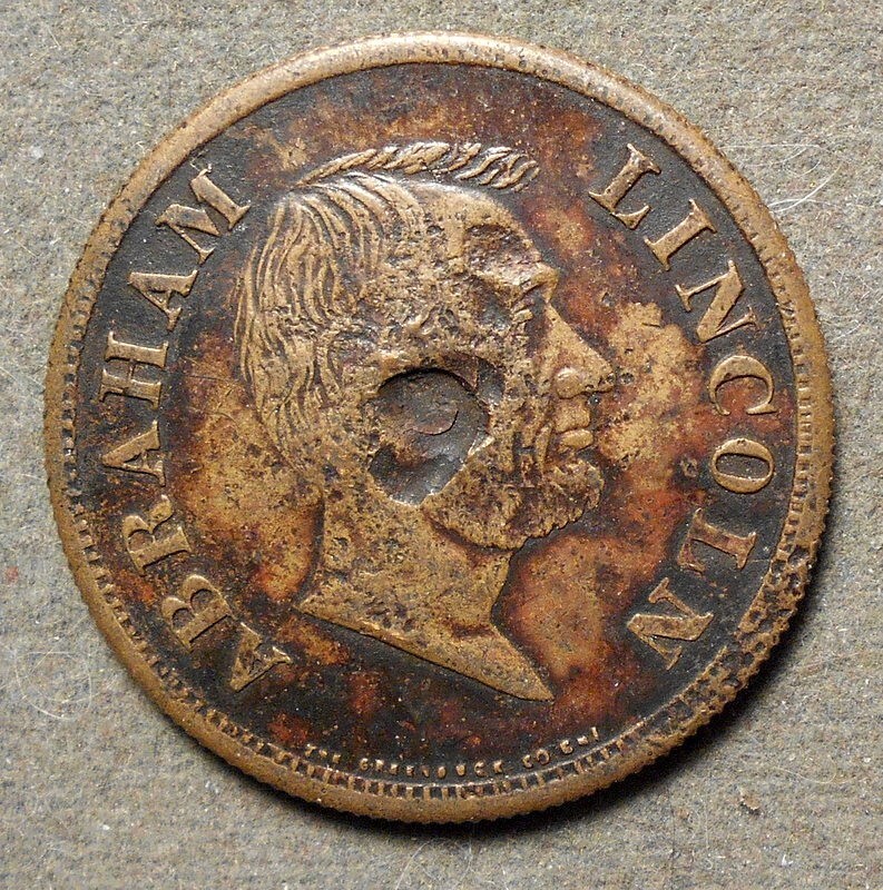 7982 Chicago IL: Goldenberg Furniture Co., $1.00 On $10.00   Abraham Lincoln (B