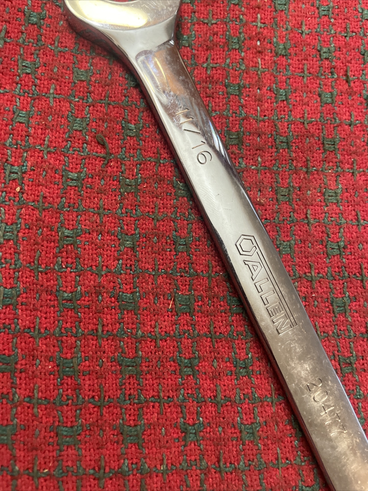 Allen tools 11/16 Wrench 🇺🇸 full polish combination 20477 Excellent