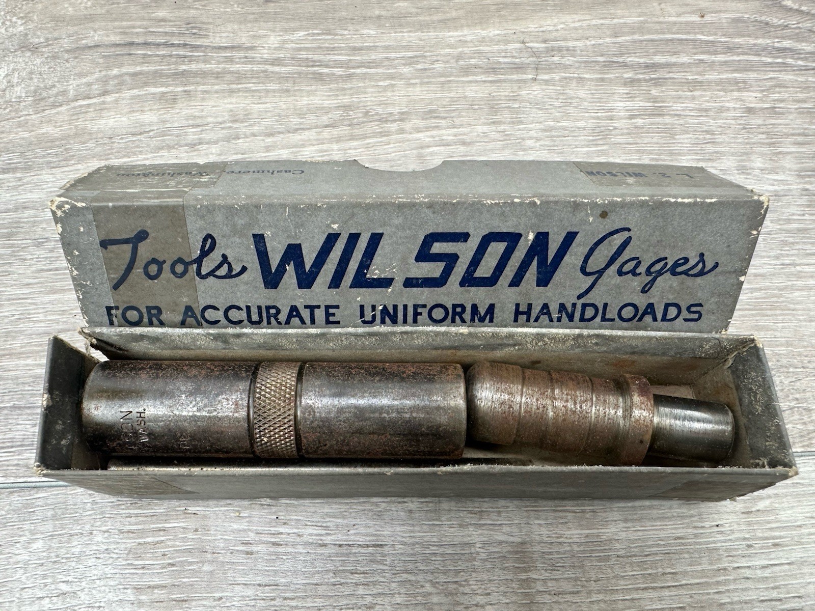 L E Wilson Bushing Type Full Length Sizing Die 30-06