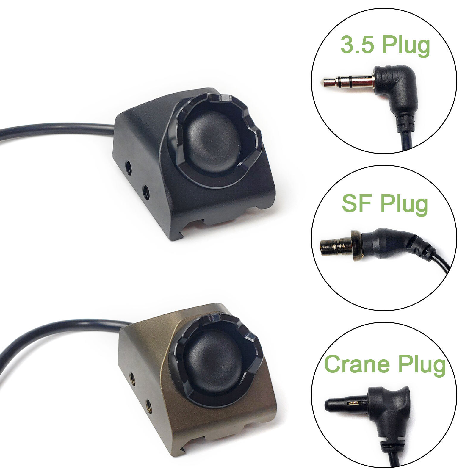 Tactical Weapon Light Remote Button Light Switch for M300 M600 PEQ DBAL IR Laser