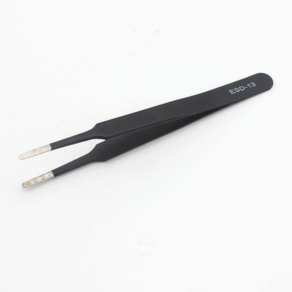 US 9 pc ESD Tweezers Anti Static Tool Precision Kit Set Tools Electronics Repair