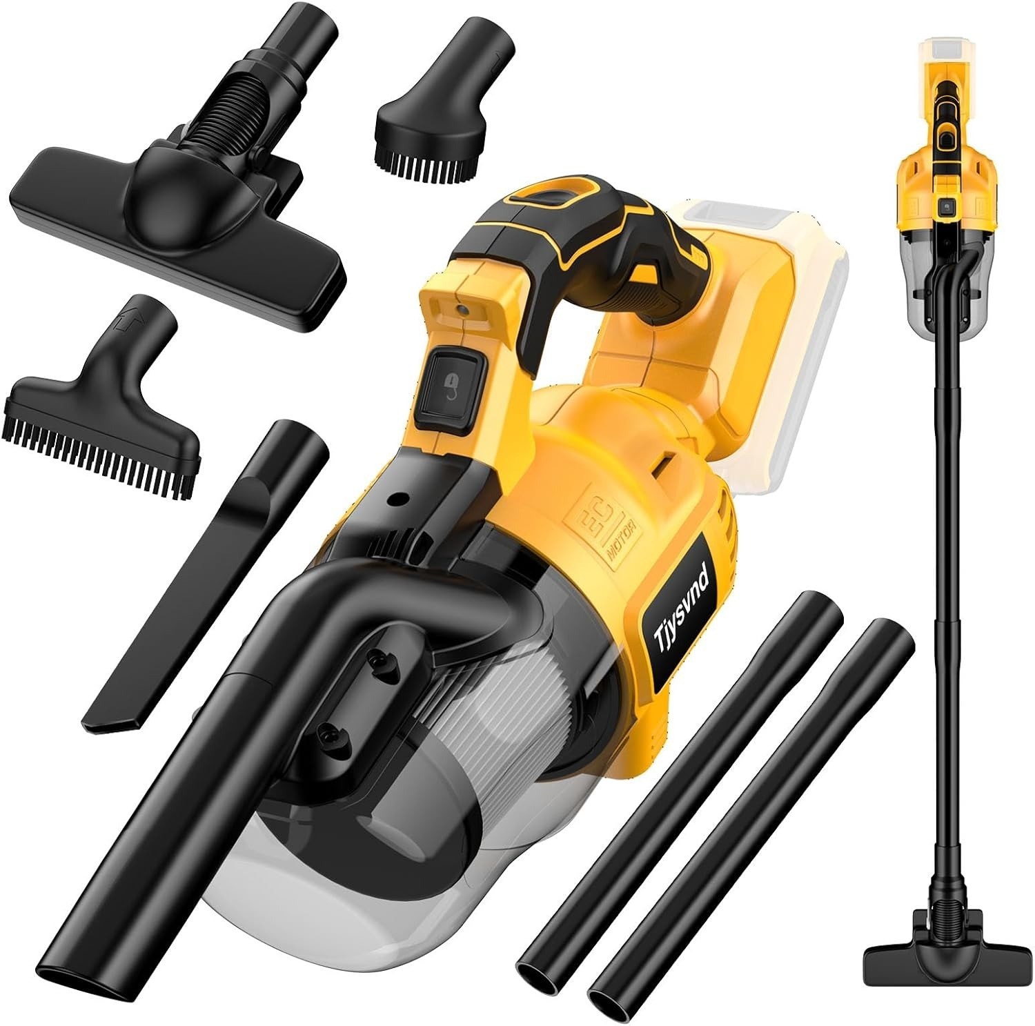 Cordless Vacuum For DeWalt 20V Battery, 5 in 1 Handheld Electric Vacuum Cleaner