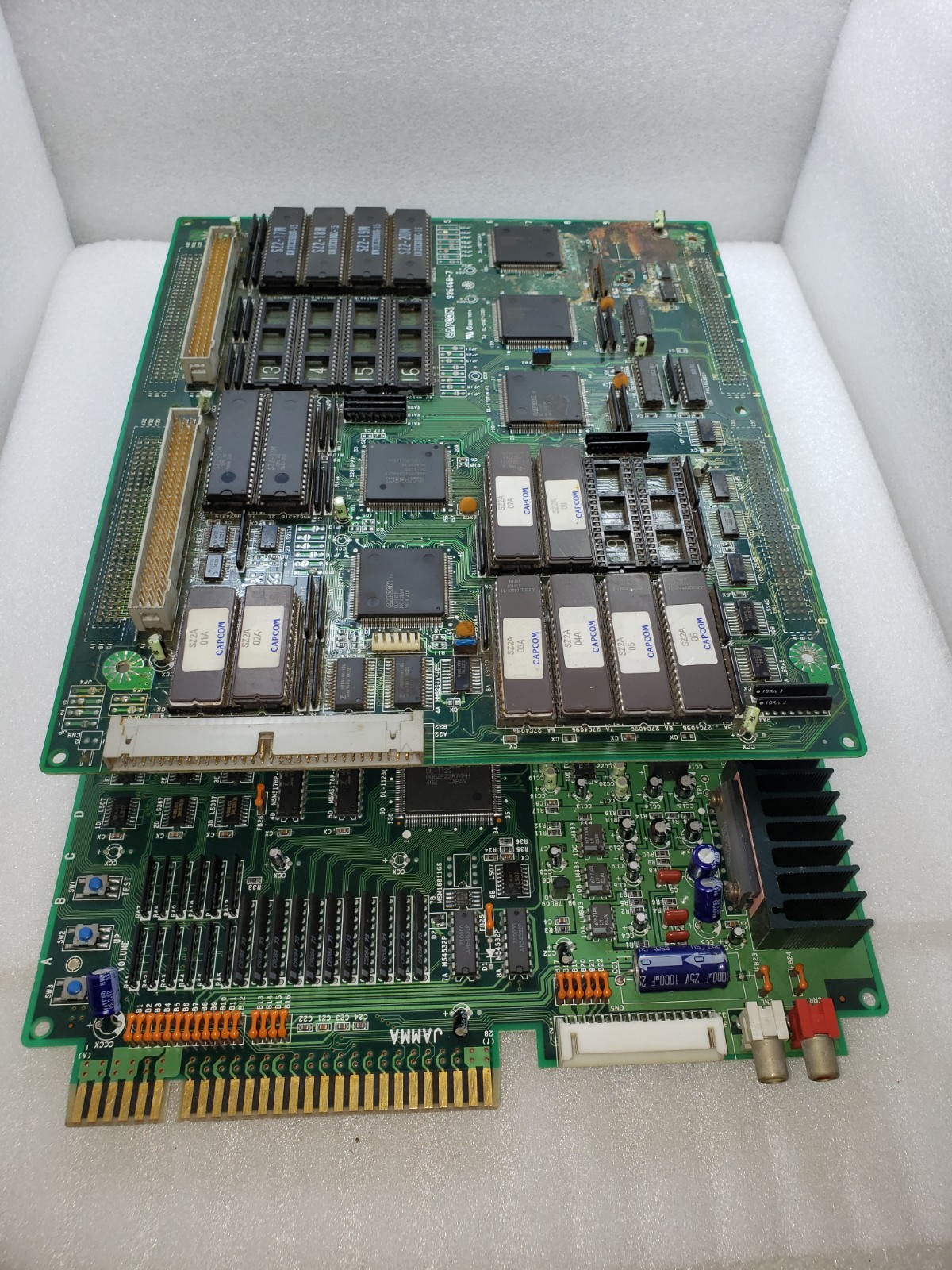 Street Fighter Zero 2 Original CPS II PCB (not working )Video Arcade Game Capcom