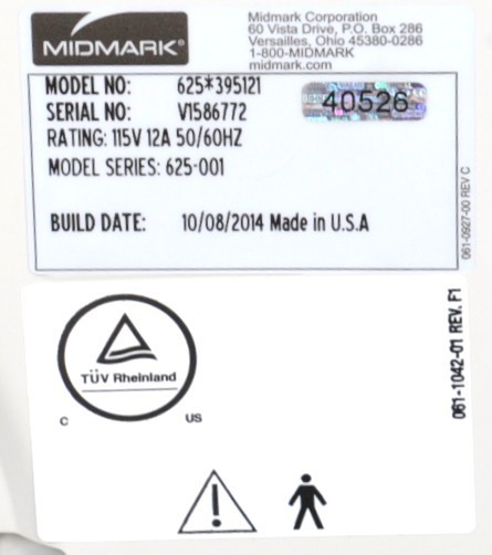 Midmark Ritter 625 Barrier Free Power Exam Table